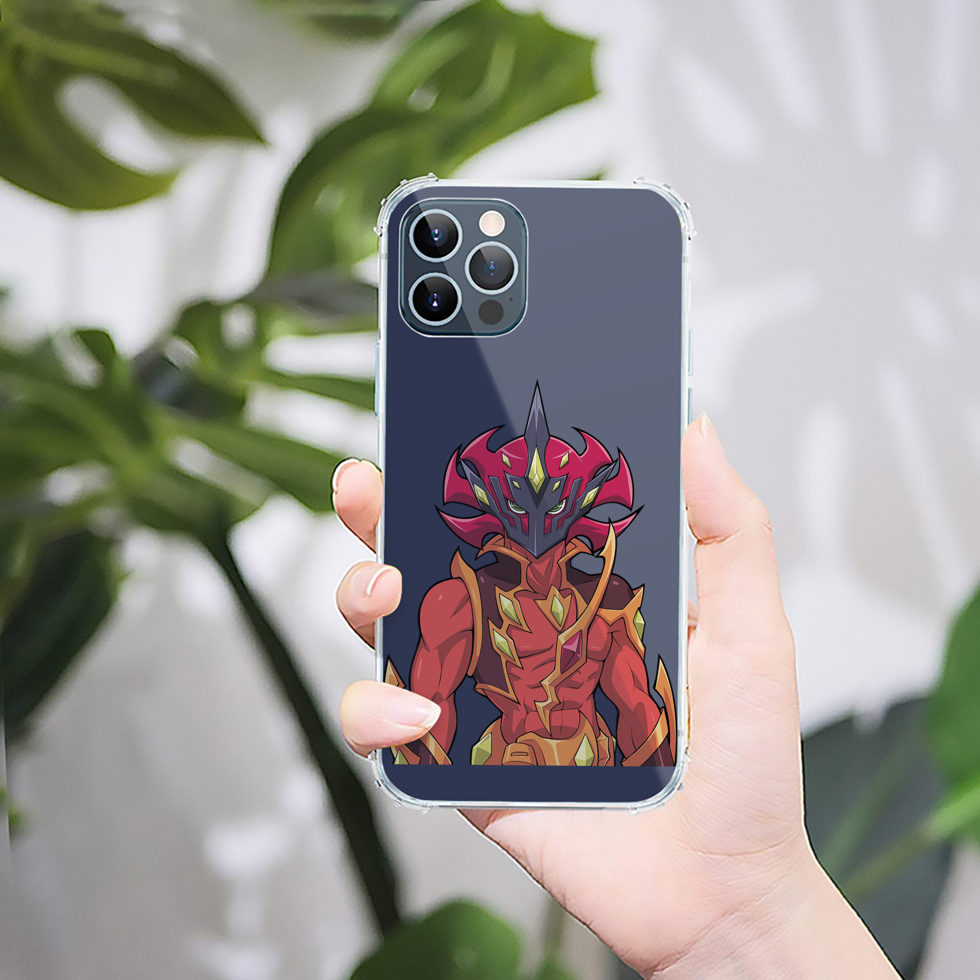 （画像用） 遊☆戯☆王 Yu-Gi-Oh! 【iPhone 12シリーズ対応】透明スマホケース（クリアソフトケース）